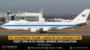US ‘Doomsday Plane’ Lands in Los Angeles for First Time in 51 Years, Sparks Speculation