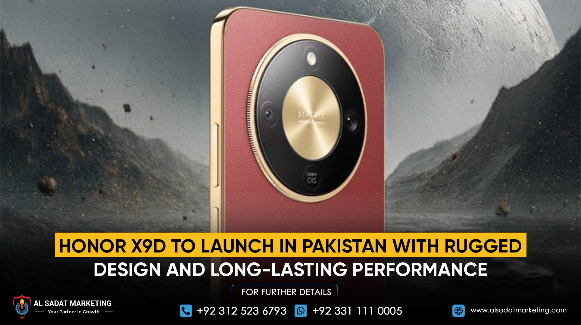HONOR X9d to Launch in Pakistan with Rugged Design and Long-Lasting Performance