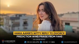 Hania Aamir’s Witty Reply to Divorce Prediction Wins Praise from Fans