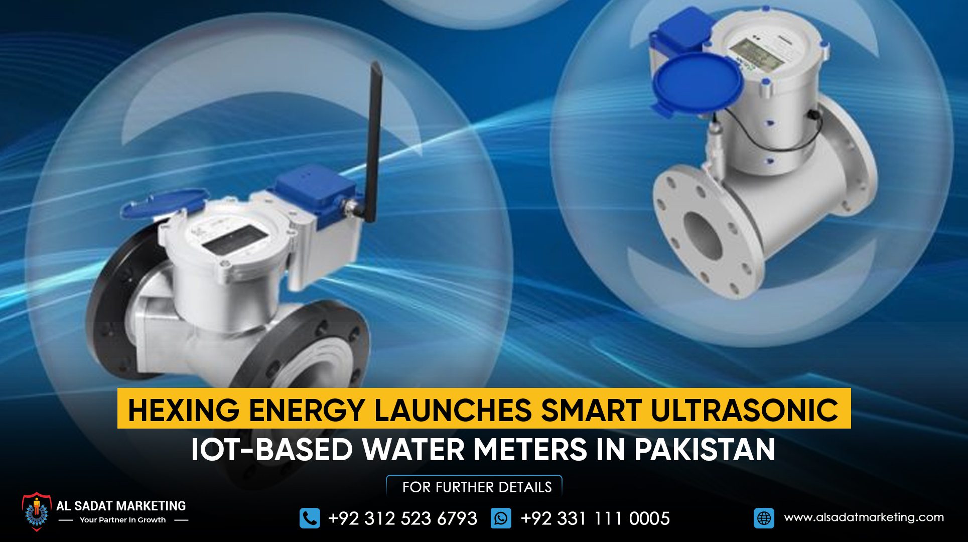 Hexing Energy Launches Smart Ultrasonic IoT-Based Water Meters in Pakistan