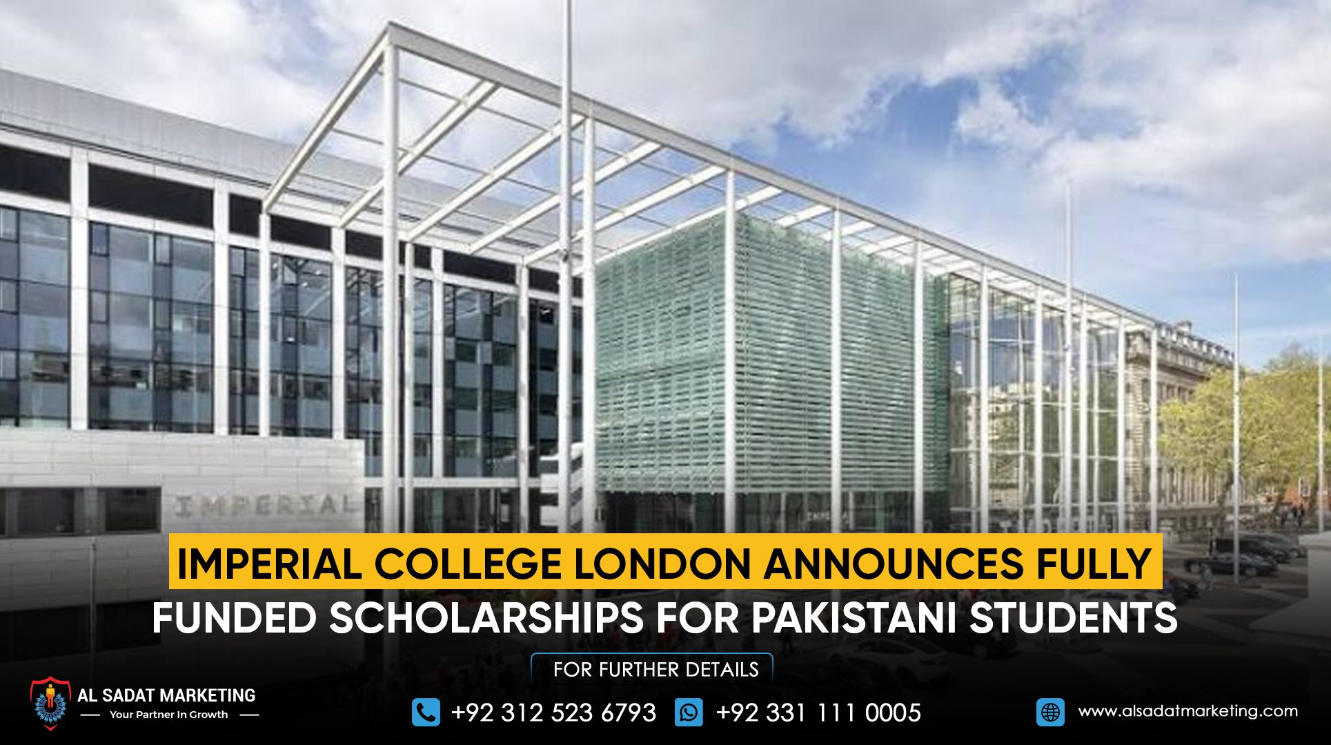 Imperial College London Announces Fully Funded Scholarships for Pakistani Students
