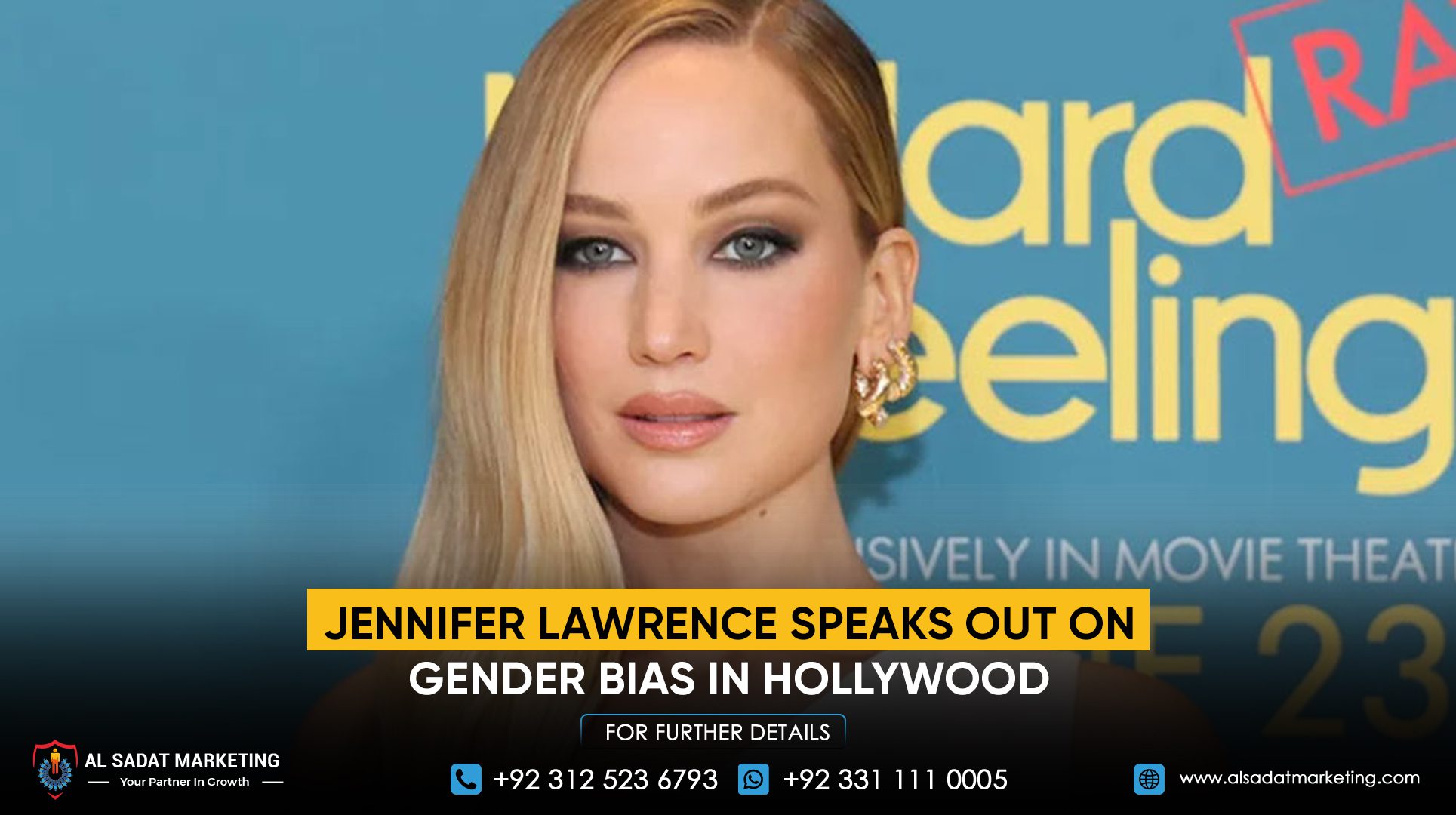Jennifer Lawrence Speaks Out on Gender Bias in Hollywood