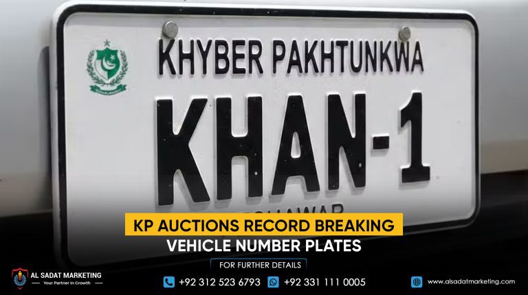 KP Auctions Record-Breaking Vehicle Number Plates