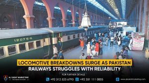 Locomotive Breakdowns Surge as Pakistan Railways Struggles With Reliability