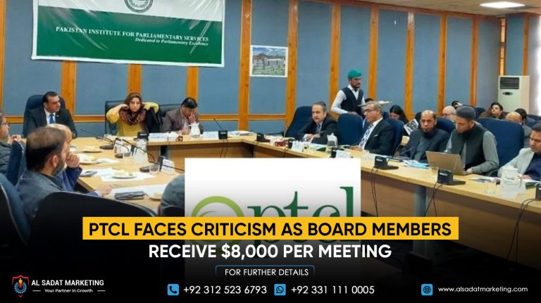PTCL Faces Criticism as Board Members Receive $8,000 per Meeting