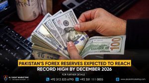 Pakistan’s Forex Reserves Expected to Reach Record High by December 2026