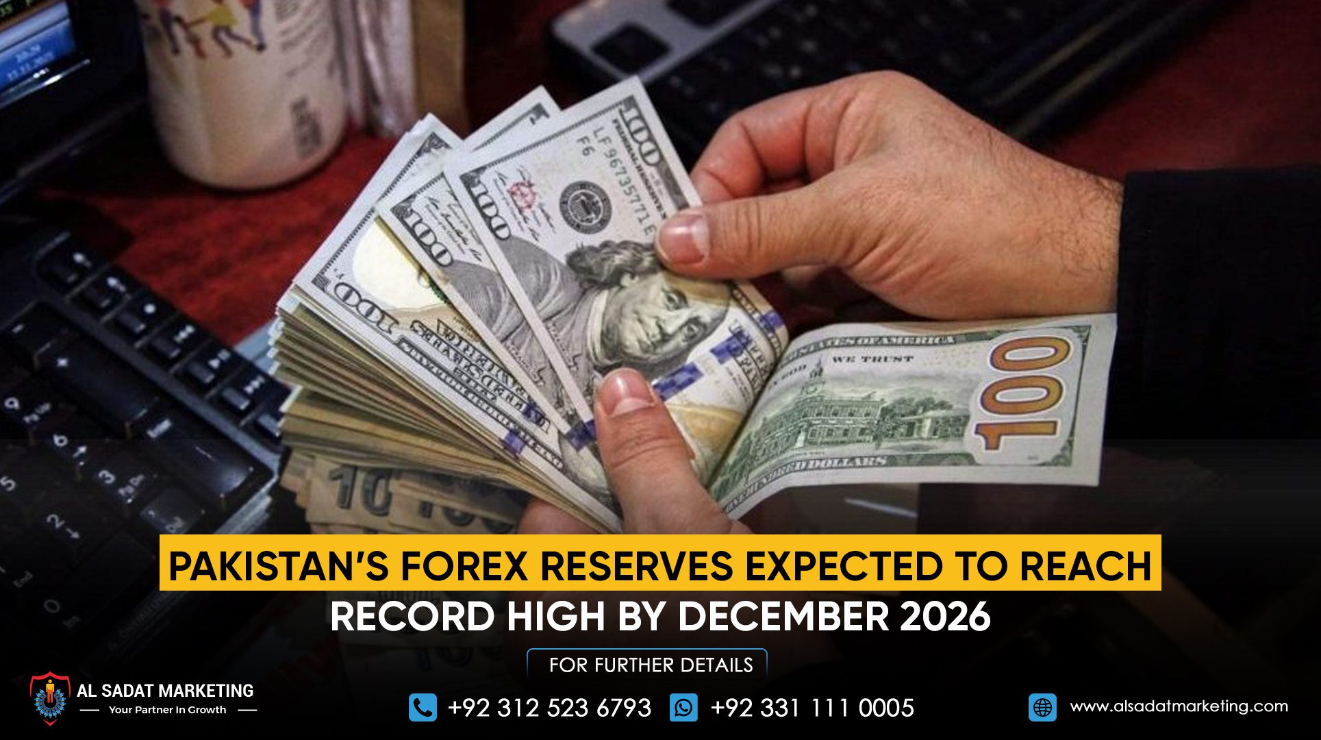 Pakistan’s Forex Reserves Expected to Reach Record High by December 2026