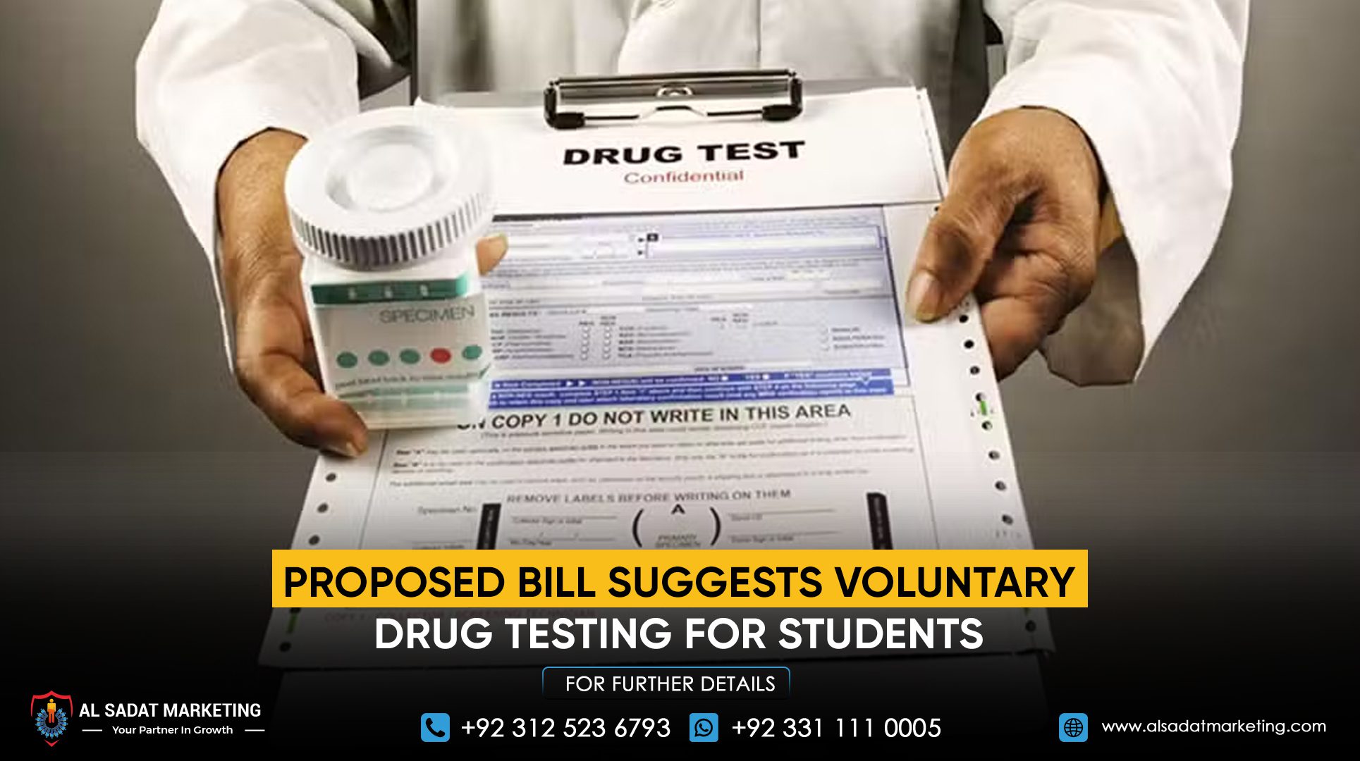 Proposed Bill Suggests Voluntary Drug Testing for Students