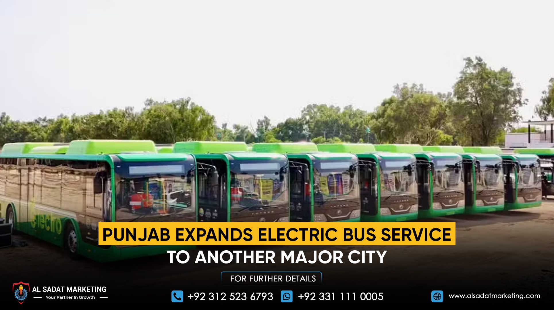 Punjab Expands Electric Bus Service to Another Major City