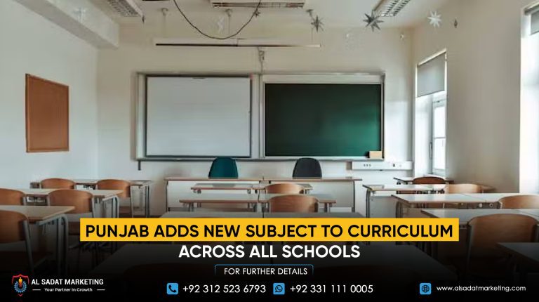 Punjab Adds New Subject to Curriculum Across All Schools