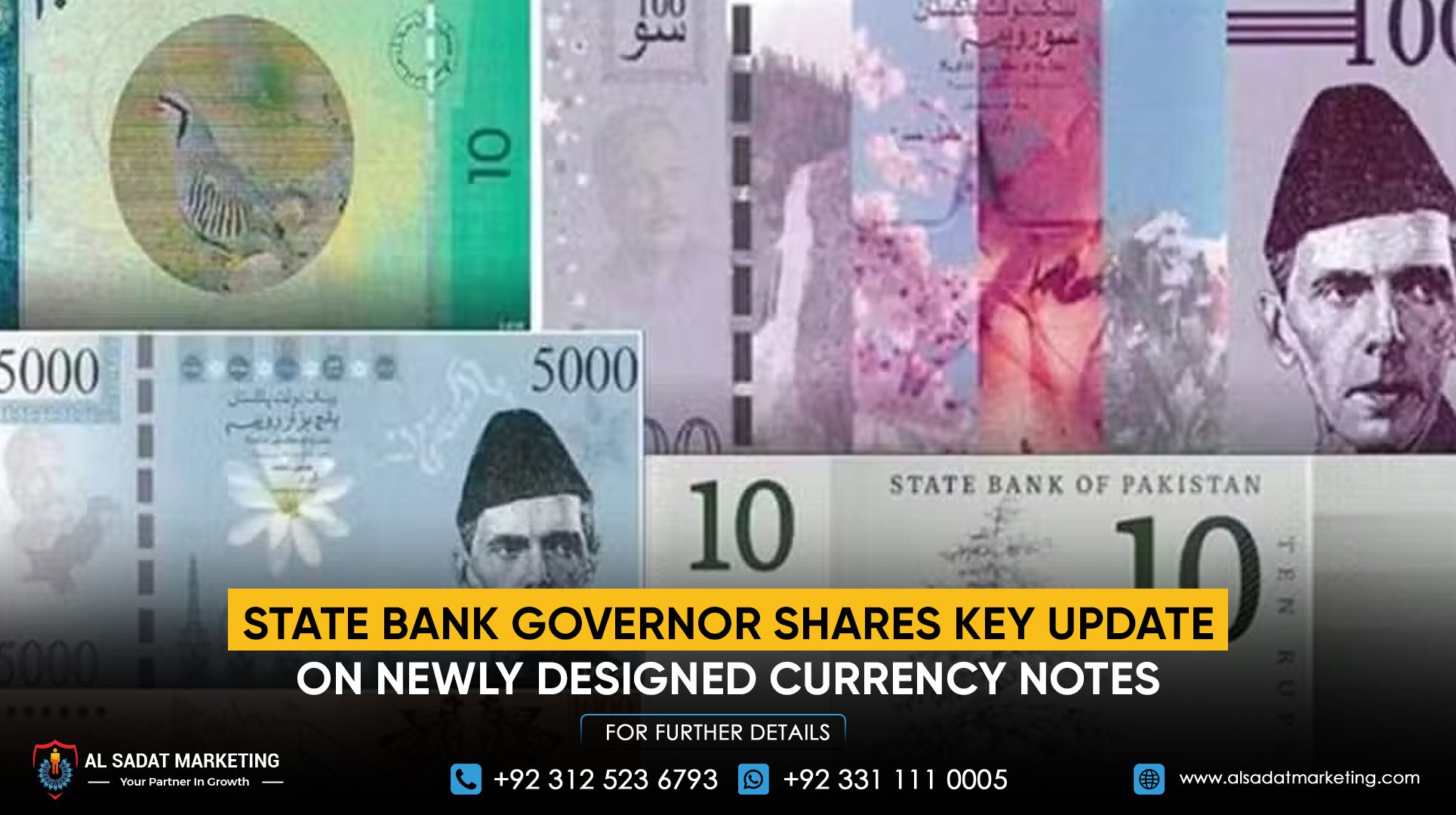 State Bank Governor Shares Key Update on Newly Designed Currency Notes