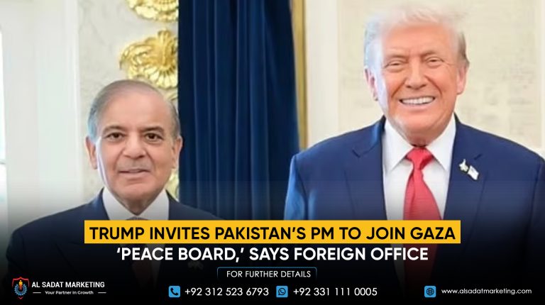 Trump Invites Pakistan’s PM to Join Gaza ‘Peace Board,’ Says Foreign Office