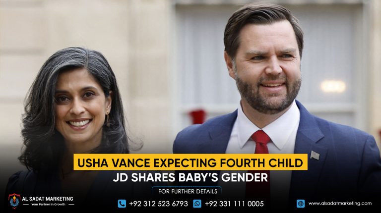 Usha Vance Expecting Fourth Child; JD Shares Baby’s Gender