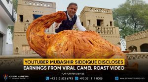 YouTuber Mubashir Siddique Discloses Earnings from Viral Camel Roast Video