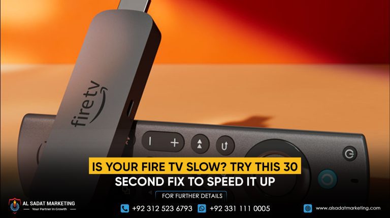 Is Your Fire TV Slow? Try This 30-Second Fix to Speed It Up