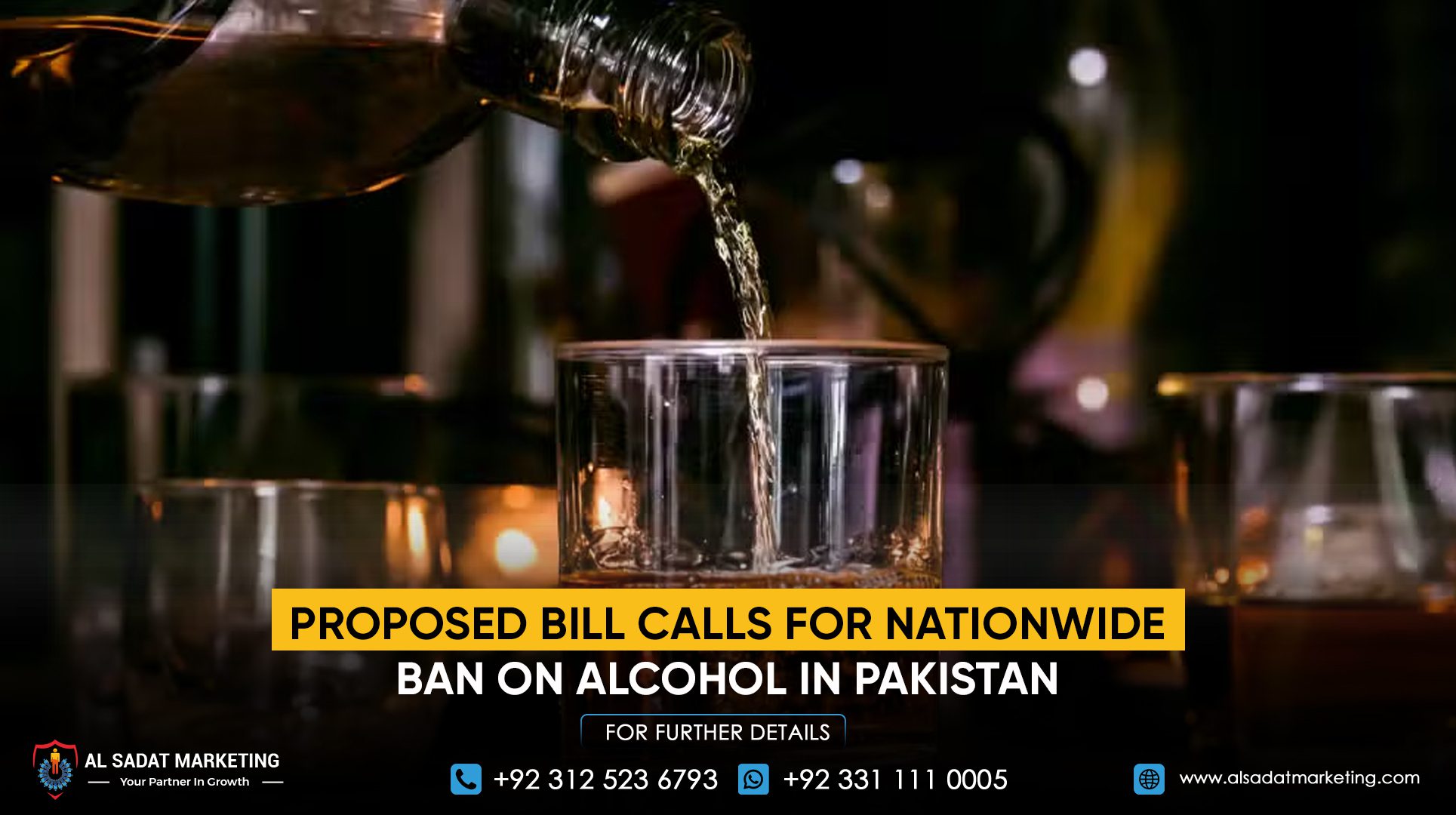 Proposed Bill Calls for Nationwide Ban on Alcohol in Pakistan