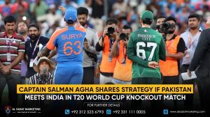 Captain Salman Agha Shares Strategy If Pakistan Meets India in T20 World Cup Knockout Match