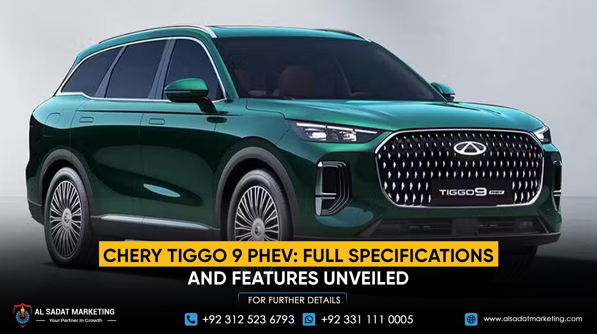 Chery Tiggo 9 PHEV: Full Specifications and Features Unveiled
