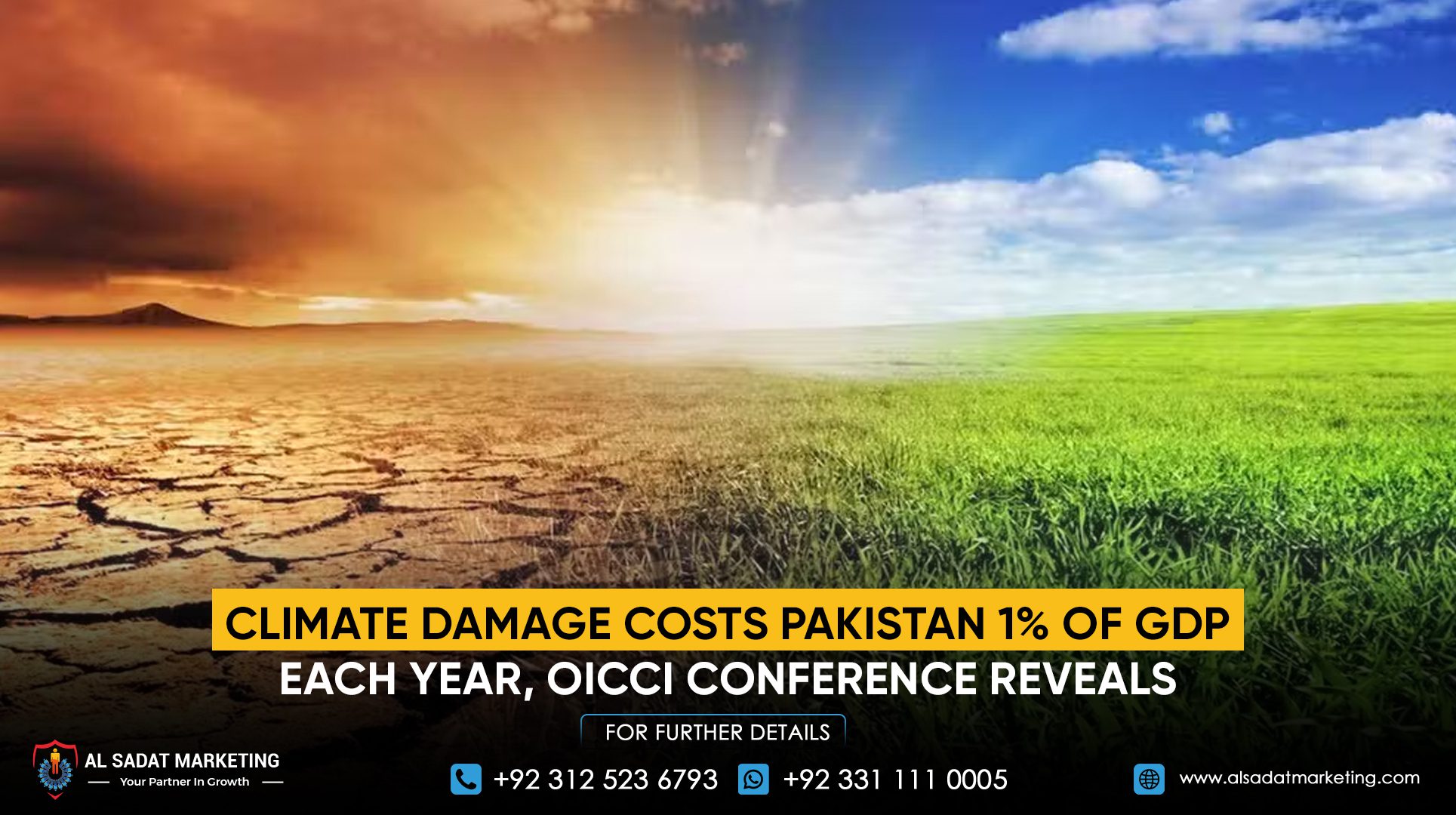 Climate Damage Costs Pakistan 1% of GDP Each Year, OICCI Conference Reveals