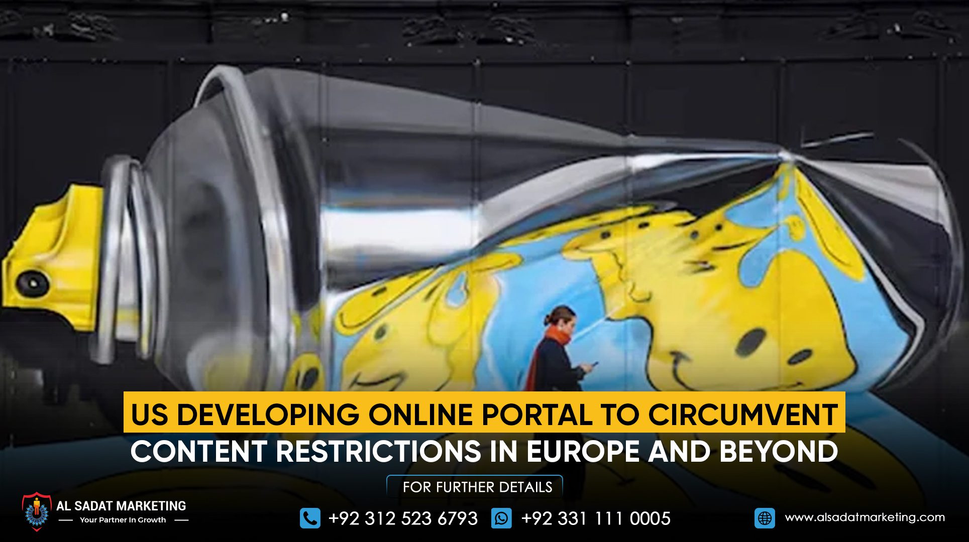 US Developing Online Portal to Circumvent Content Restrictions in Europe and Beyond