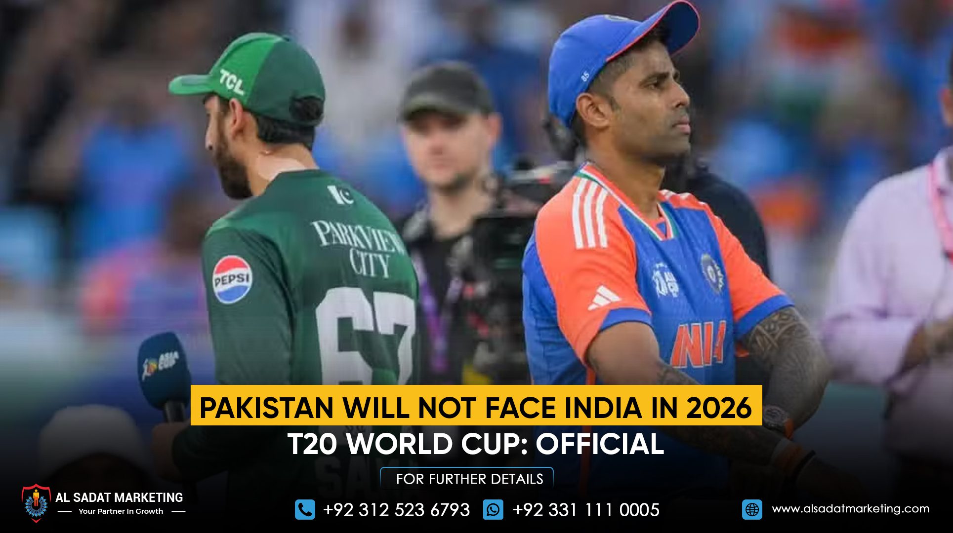 Pakistan Will Not Face India in 2026 T20 World Cup: Official