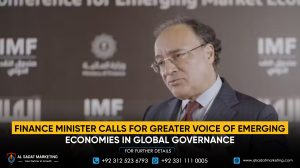 Finance Minister Calls for Greater Voice of Emerging Economies in Global Governance