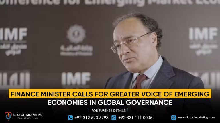 Finance Minister Calls for Greater Voice of Emerging Economies in Global Governance