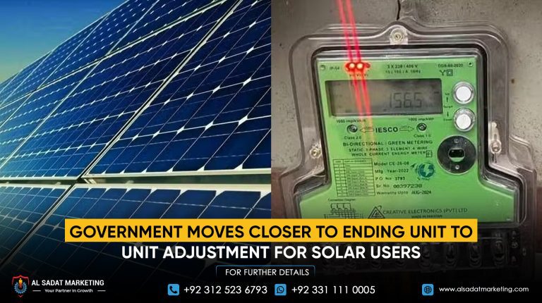 Government Moves Closer to Ending Unit-to-Unit Adjustment for Solar Users
