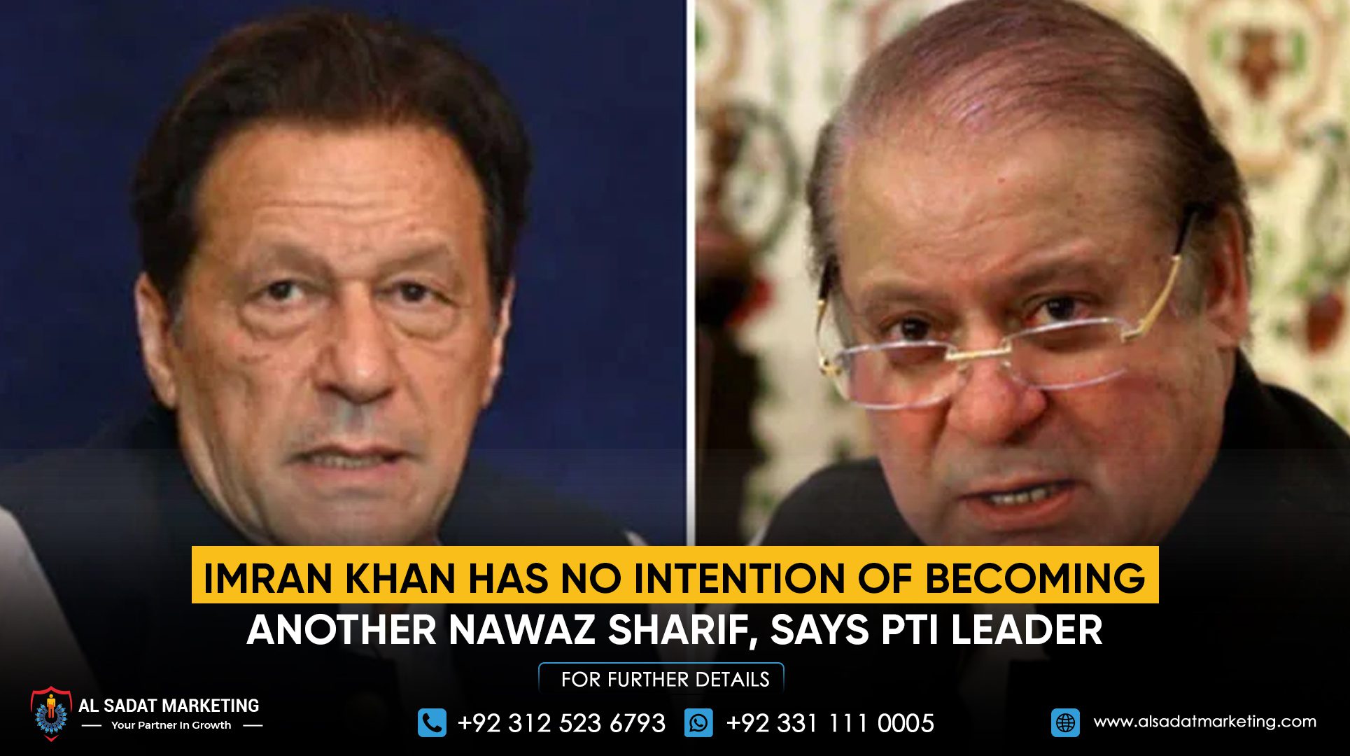 Imran Khan Has No Intention of Becoming Another Nawaz Sharif, Says PTI Leader