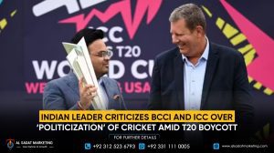 Indian Leader Criticizes BCCI and ICC Over ‘Politicization’ of Cricket Amid T20 Boycott