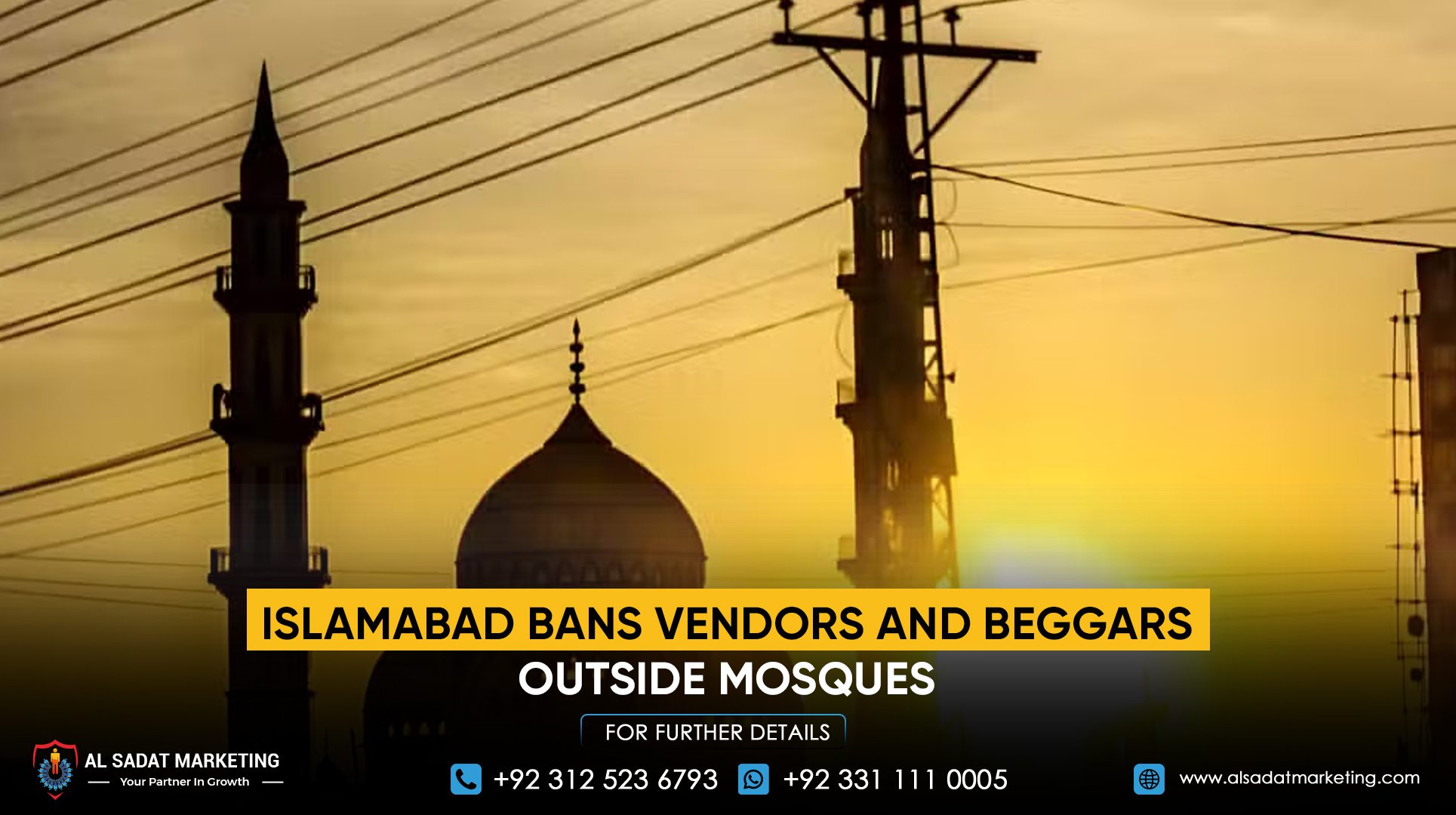 Islamabad Bans Vendors and Beggars Outside Mosques