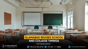 Islamabad Revises School and College Timings