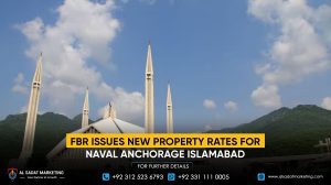 FBR Issues New Property Rates for Naval Anchorage, Islamabad