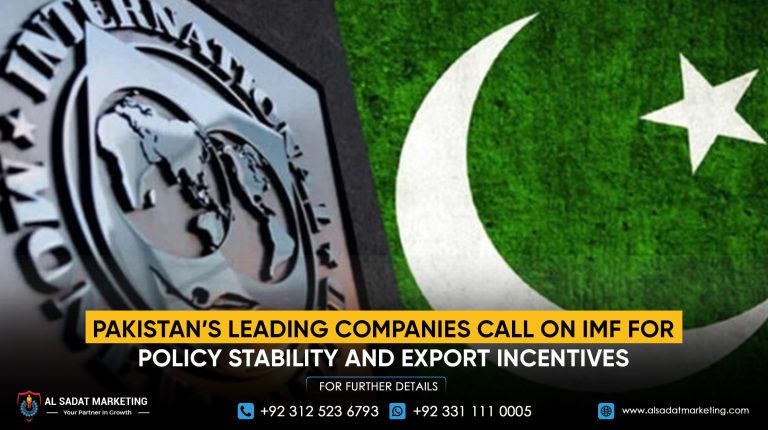 Pakistan’s Leading Companies Call on IMF for Policy Stability and Export Incentives
