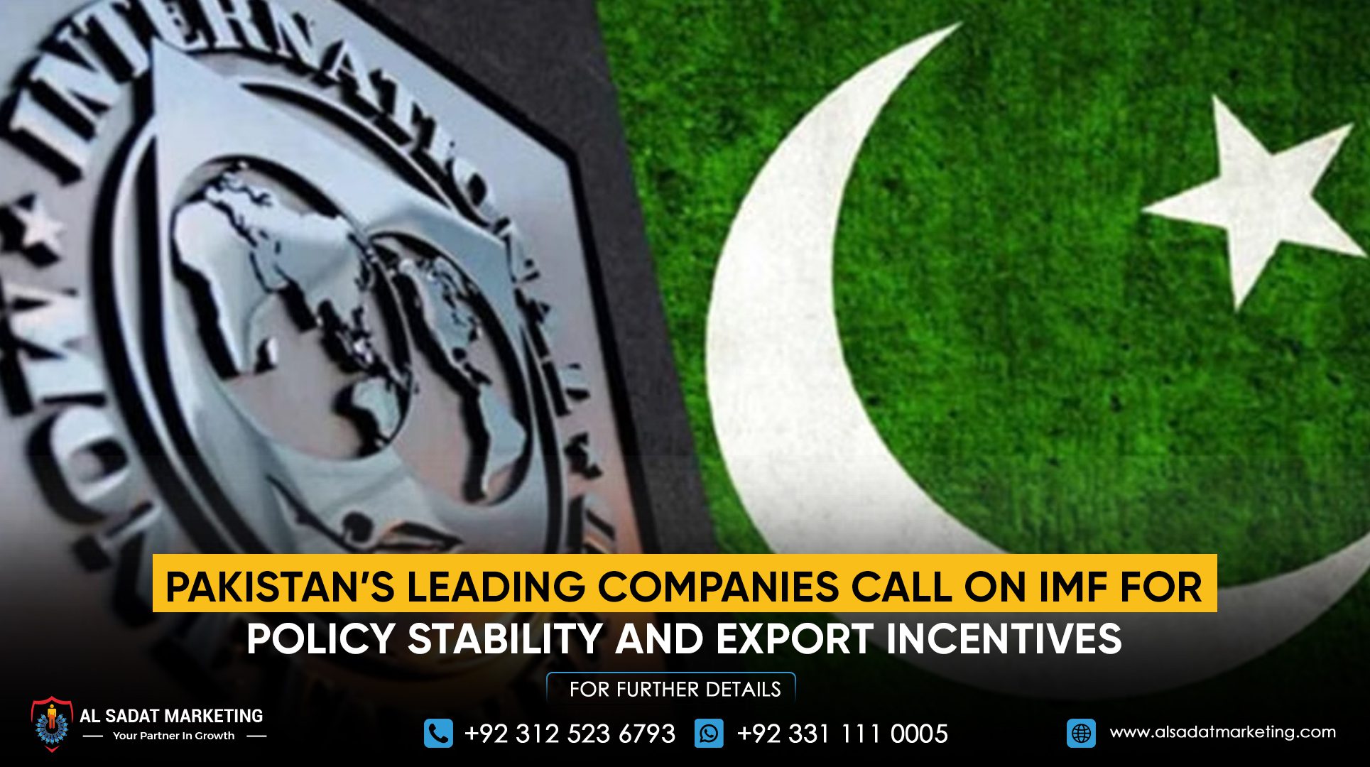 Pakistan’s Leading Companies Call on IMF for Policy Stability and Export Incentives
