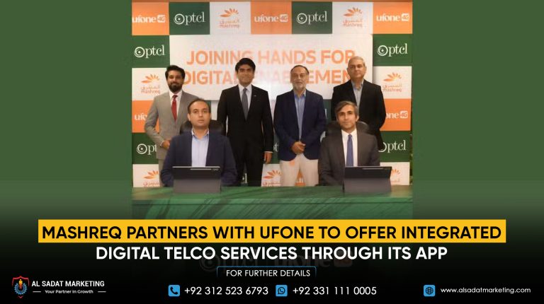 Mashreq Partners with Ufone to Offer Integrated Digital Telco Services Through Its App