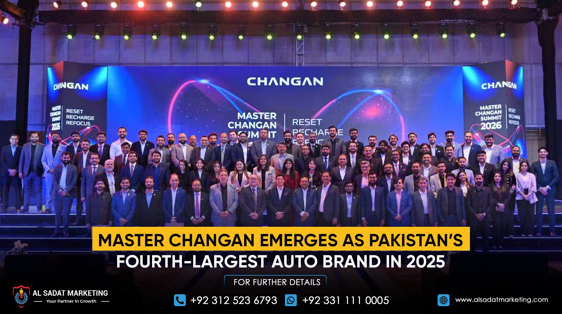 Master Changan Emerges as Pakistan’s Fourth-Largest Auto Brand in 2025