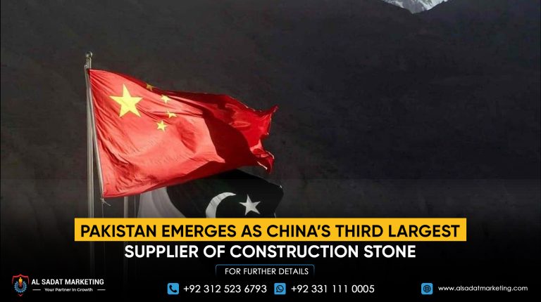Pakistan Emerges as China’s Third-Largest Supplier of Construction Stone