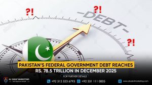 Pakistan’s Federal Government Debt Reaches Rs. 78.5 Trillion in December 2025