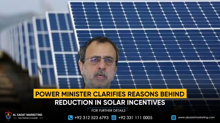 Power Minister Clarifies Reasons Behind Reduction in Solar Incentives