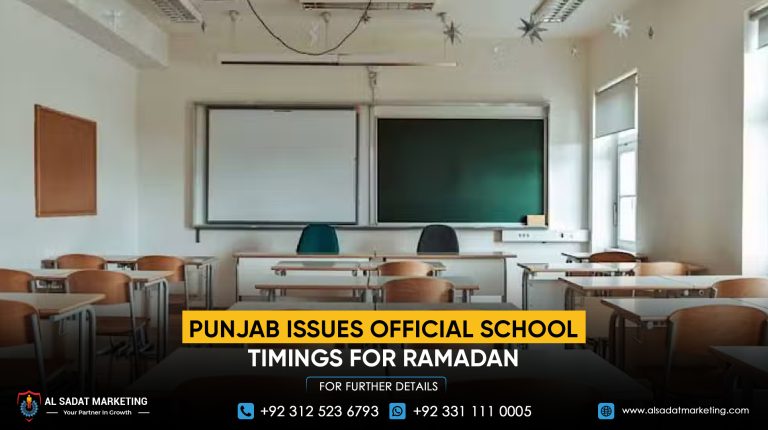 Punjab Issues Official School Timings for Ramadan