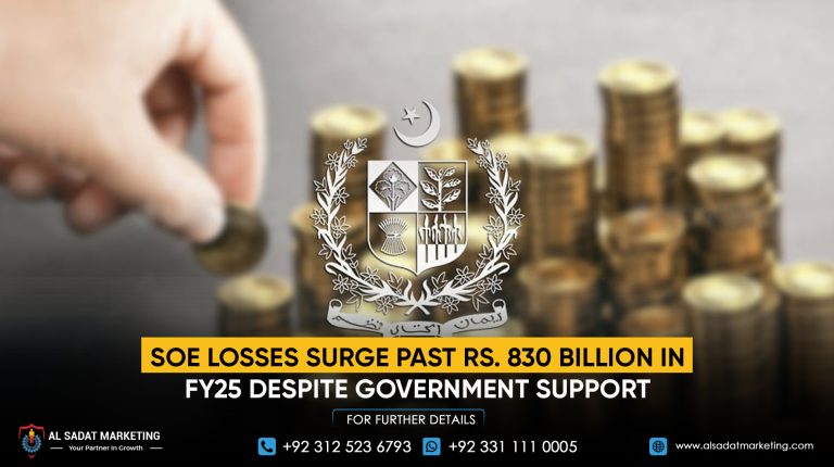SOE Losses Surge Past Rs. 830 Billion in FY25 Despite Government Support