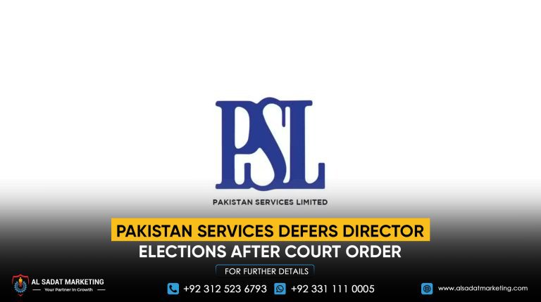 Pakistan Services Defers Director Elections After Court Order
