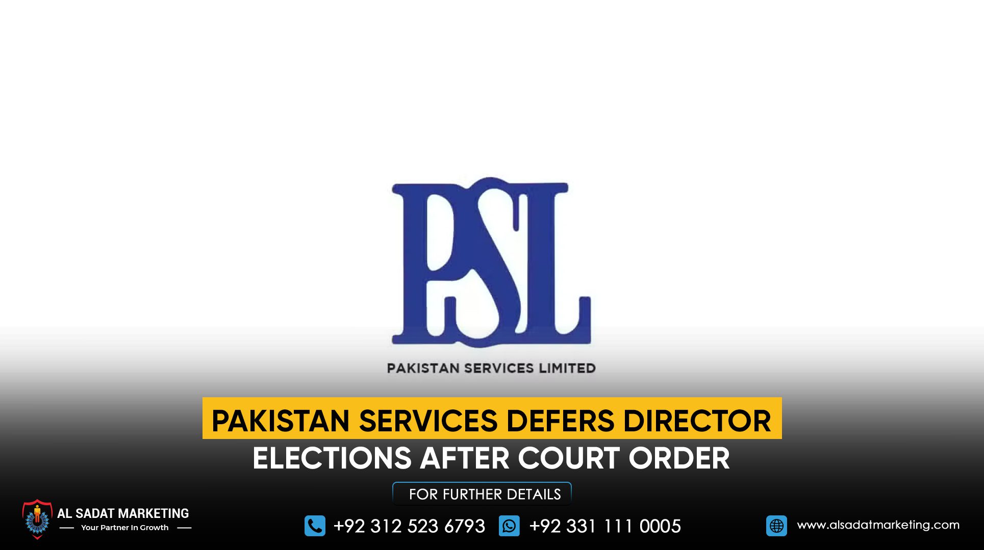 Pakistan Services Defers Director Elections After Court Order