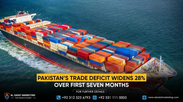 Pakistan’s Trade Deficit Widens 28% Over First Seven Months