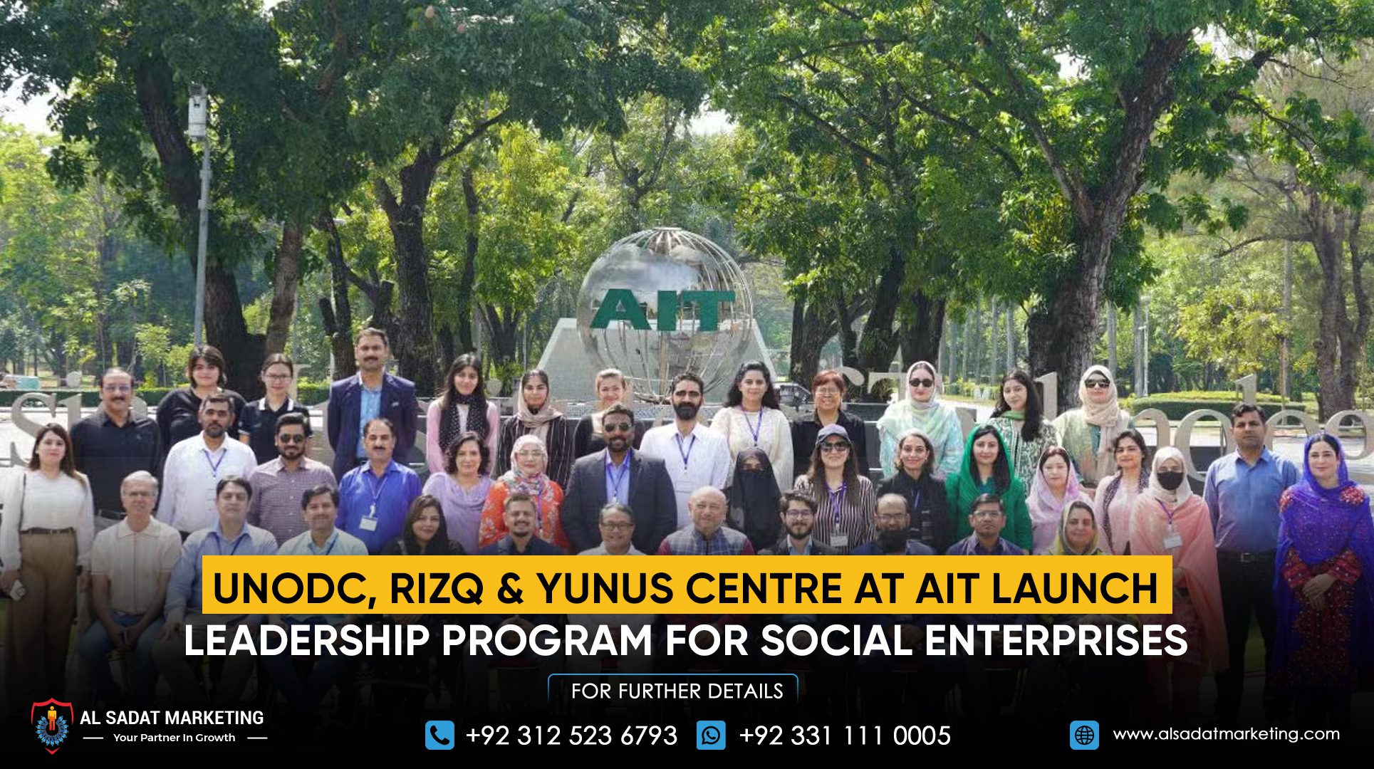 UNODC, Rizq & Yunus Centre at AIT Launch Leadership Program for Social Enterprises