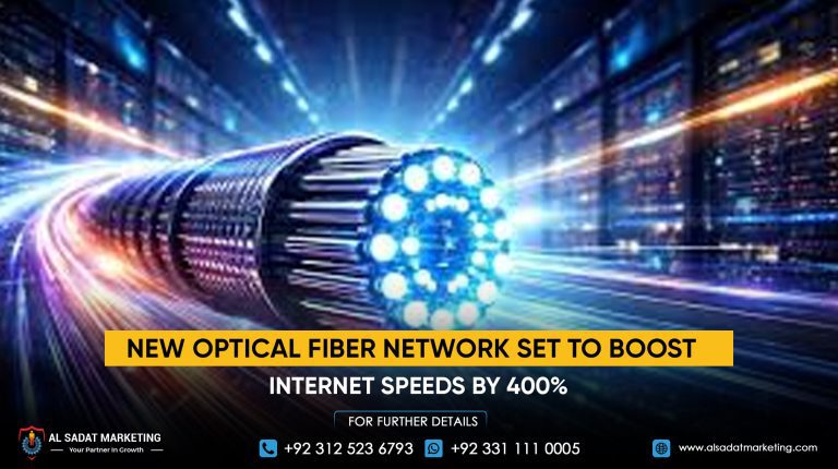 New Optical Fiber Network Set to Boost Internet Speeds by 400%