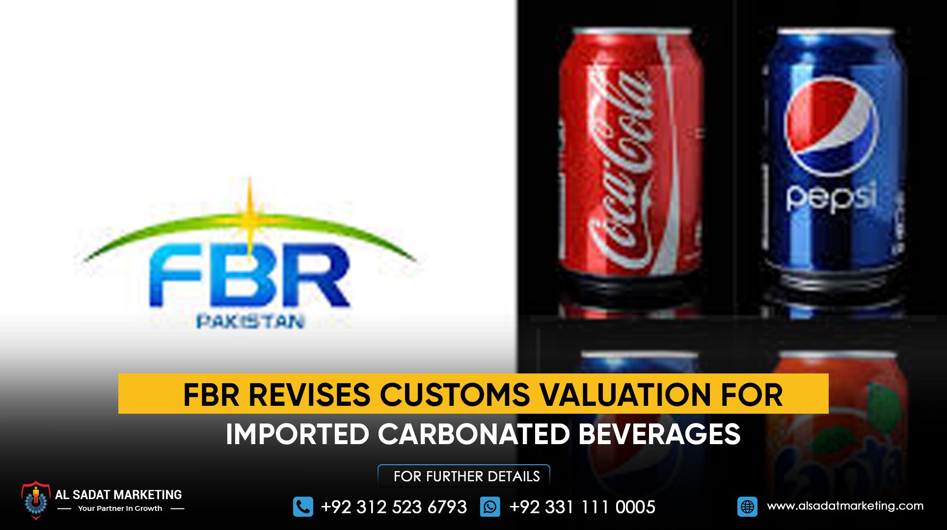 FBR Revises Customs Valuation for Imported Carbonated Beverages