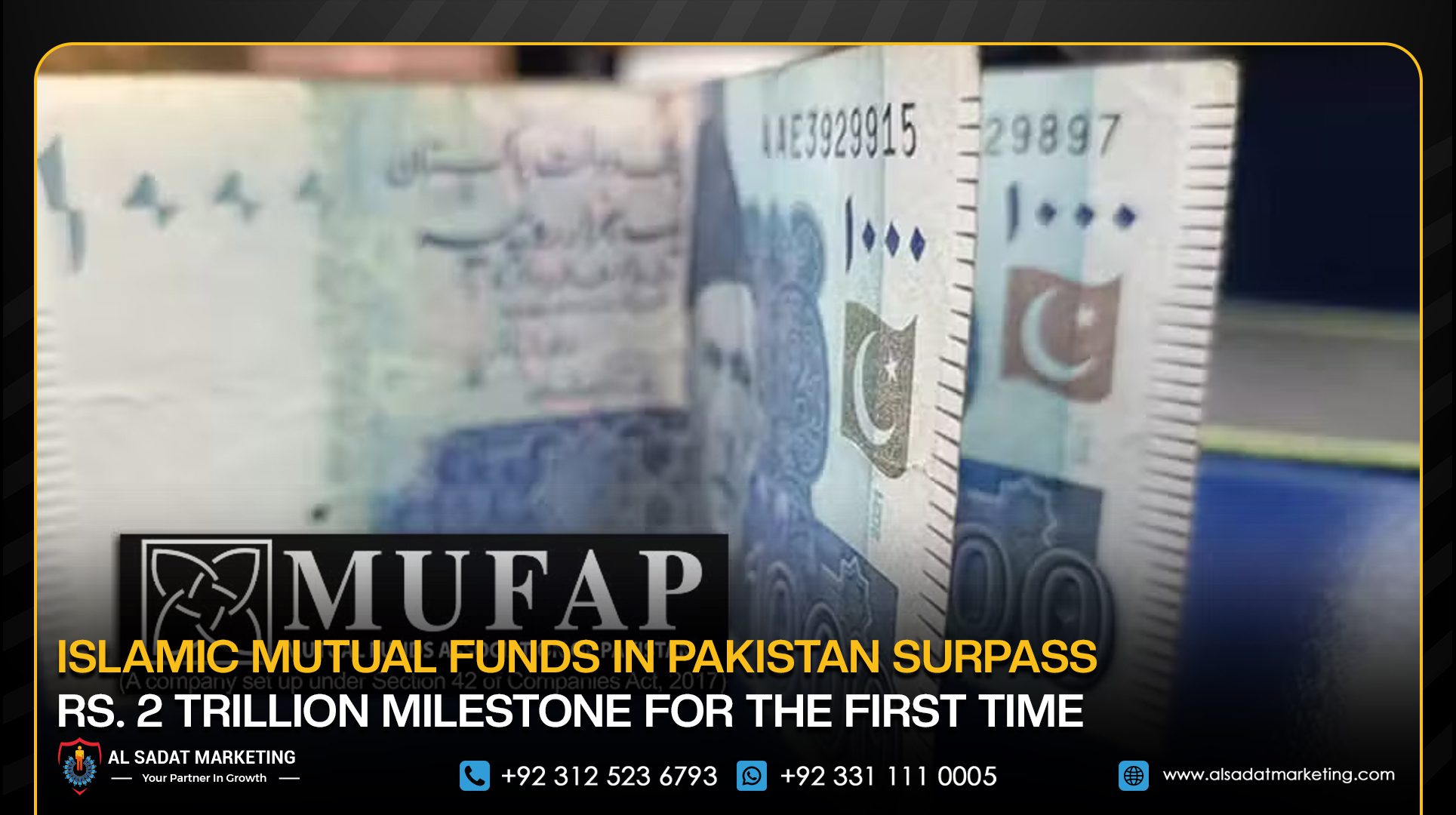 Islamic Mutual Funds in Pakistan Surpass Rs. 2 Trillion Milestone for the First Time