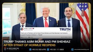 Trump Thanks Asim Munir and PM Shehbaz After Strait of Hormuz Reopens